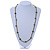 Long Bronze, Green Glass Bead Necklace - 94cm L - view 5