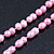 Long Rope Baroque Pink Freshwater Pearl Necklace - 116cm L - view 11