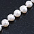 9mm Potato Shaped Light Cream Freshwater Pearl Long Rope Necklace - 110cm L - view 6