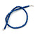 7mm Acrylic Duke Blue Bead Necklace - 37cm L - view 7