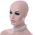 Statement 12 Row Clear Austrian Crystal Domed Choker Necklace In Silver Tone - 28cm L/ 11cm Ext - view 3