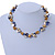 Summer Cluster Ceramic Bead/ Sea Shell Nugget Necklace - 41cm L/ 4cm Ext - view 4