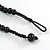 Black/ Grey/ Transparent Acrylic Cluster Bead Necklace - 44cm L - view 6