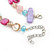 Delicate Pastel Multicoloured Sea Shell Nuggets and Glass Bead Necklace - 48cm L/ 7cm Ext - view 5