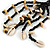 Black Wood, Glass, Sea Shell, Tree Seed Bead with Pom Pom Tassel Long Necklace - 80cm L/ 16cm Tassel - view 5