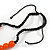 Statement Ceramic, Wood, Resin Tassel Black Cord Necklace (Orange) - 54cm L/ 10cm Tassel - Adjustable - view 7