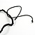 Chunky White/ Black/ Nude Resin, Ceramic, Wood Bead Black Cord Tassel Necklace - 66cm L/ 11cm Tassel - view 6