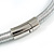 Unique Silver Thread Magnetic Necklace In Silver Tone - 45cm Long - view 6