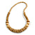 Natural Wood Bead Necklace - 66cm Long - view 3