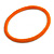Statement Chunky Orange Beaded Stretch Choker Necklace - 44cm L - view 5
