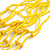 Sunny Yellow Glass Bead/ Semiprecious Stone Multistrand Necklace - 60cm Long - view 4