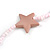 Long Acrylic Star Glass Bead Necklace in Pink - 104cm Long - view 6