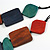 Geometric Wood Bead Black Cotton Cord Necklace in Multi - 80cm Long - Adjustable - view 5