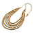 Natural Multistrand Layered Wood Bead with Cotton Cord Necklace - 90cm Max length- Adjustable - view 6
