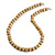 Men/Women/Unisex Natural Wood Beaded Chunky Necklace - 70cm Long/15mm Diameter