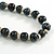Chunky Graduated Wood Bead Long Necklace - 74cm Long - view 5