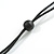 Multicoloured Wooden Bead Geometric Black Cord Long Necklace/ 108cm Long/ Adjustable - view 6