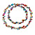 Multicoloured Sea Shell & Imitation Pearl Bead Long Necklace -130cm Long - view 4