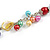 Multicoloured Sea Shell & Imitation Pearl Bead Long Necklace -130cm Long - view 6