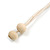 Pastel Mint Geometric Wood Bead White Cotton Cord Long Necklace - 100cm L/ Adjustable - view 7