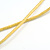 Yellow Leather Daisy Pendant with Long Cotton Cord - 80cm L/ 18cm L Pendant - Adjustable - view 9