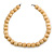 Natural Wood Bead Necklace - 60cm L - view 3