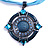 Blue Magical Circle Costume Pendant