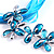 Turquoise Blossom Cluster Fashion Pendant - view 3