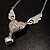 Silver Plated Angel Wings&Heart Fashion Pendant - view 4