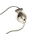 Tiny Crystal Reversible Fish Pendant With Snake Chain - 38cm Length - view 10