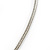 Tiny Crystal Reversible Fish Pendant With Snake Chain - 38cm Length - view 6