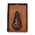 Glittering Multicoloured Glass 'Teardrop' Pendant Necklace In Silver Plating - 42cm Length/ 7cm Extender - view 2