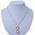 Polished Gold Plated 'Infinity' Pendant Necklace - 44cm Length/ 7cm Extension - view 5