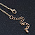 Polished Gold Plated 'Infinity' Pendant Necklace - 44cm Length/ 7cm Extension - view 4