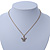 Small Crystal Crown Pendant With 38cm L/ 7cm Ext Gold Tone Chain - view 5