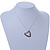 'YOU ARE MY BEST FRIEND' Interlocked Double Heart Pendant and Chain - 40cm L/ 7cm Ext - view 5