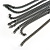 Long Chain Tassel Black Glass Bead Pendant with Black Tone Metal Chain Necklace - 72cm L/ 7cm Ext/ 14cm Pendant - view 5