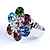 Rainbow Daisy Ring