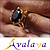 Show Off Jet-Black Crystal Costume Ring - view 6
