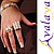 Gold Glass Pearl Rectangular Ring - view 5