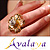 Large Gold Filigree Flower Cocktail Ring - view 5