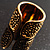 Vintage Gold Textured Wide Band Ring - view 3