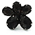 Big Lacy Daisy Ring (Black) - view 2