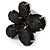 Big Lacy Daisy Ring (Black) - view 3