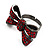 Fancy Red Crystal Bow Ring - view 5