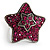 Magenta Crystal Star Ring - view 6