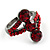 Red Trinity Crystal Ring - view 3