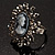 'Classic Lady' Cameo Diamante Ring - view 9