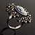 'Classic Lady' Cameo Diamante Ring - view 11