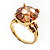 Citrine Rock Cocktail Ring - view 2